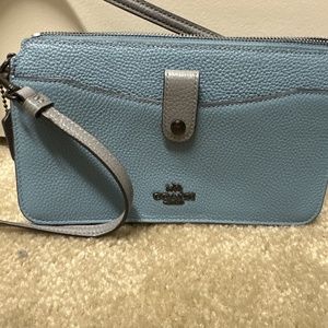 Leather Coach Crossbody purse